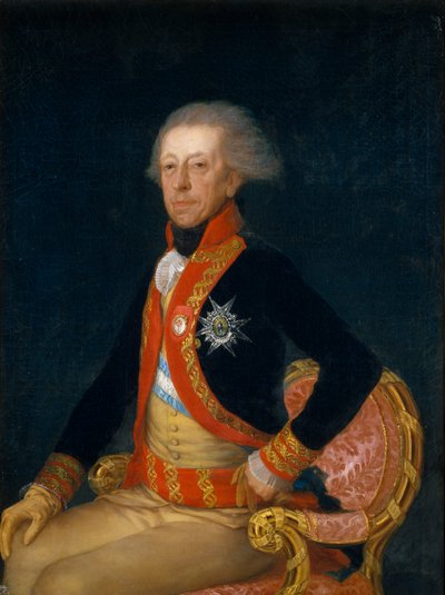 Portrait of General Antonio Ricardos by Francisco de Goya